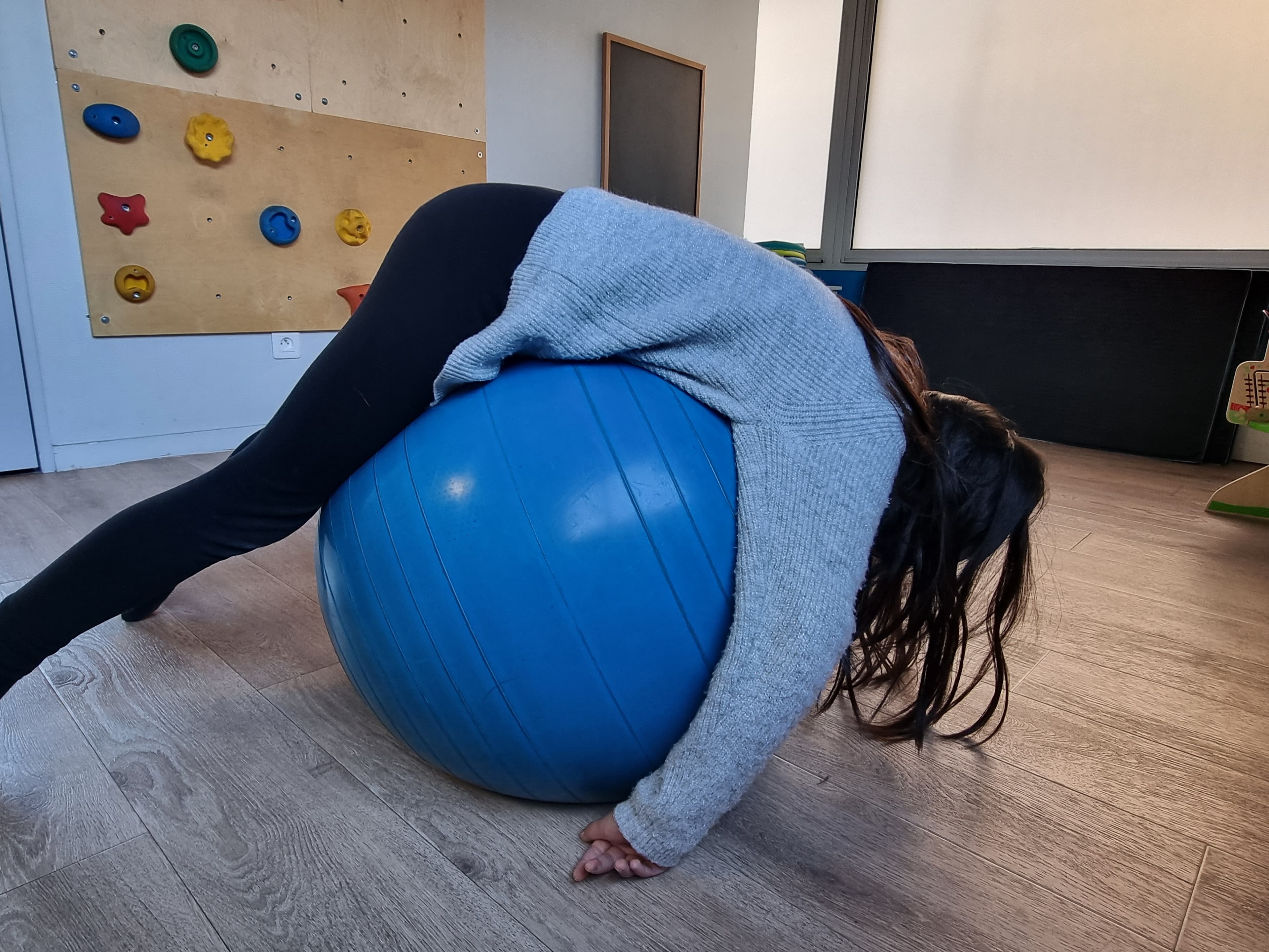 Détente sur gros ballon